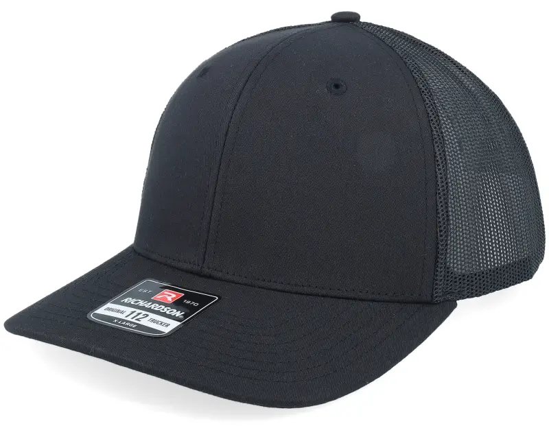 Richardson 112XL Solid Black X-Large Trucker online