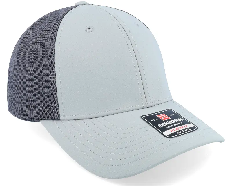 Richardson 173 Split Cement Grey/Dark Charcoal R-flex Trucker online