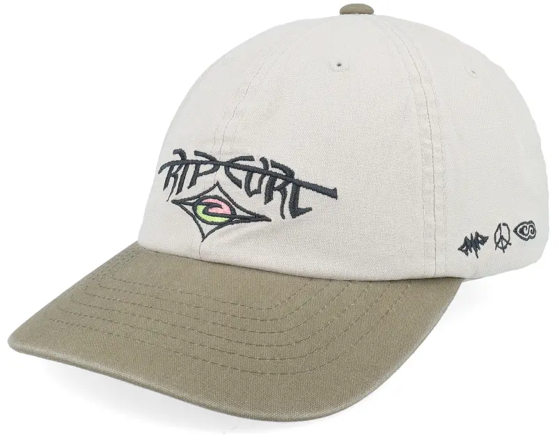 Rip Curl Raw Energy Art Cap Olive Dad Cap online