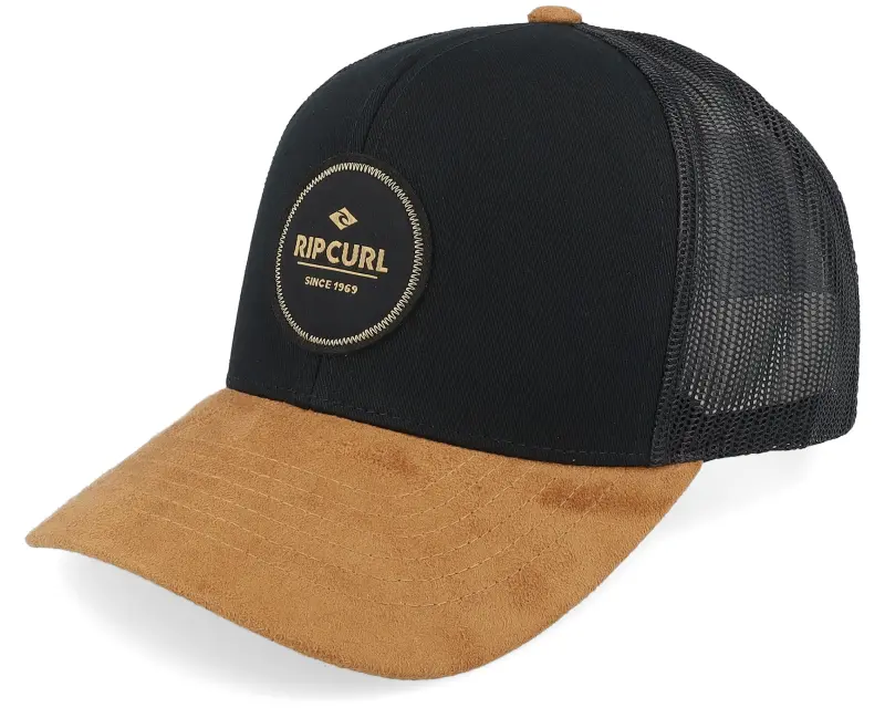 Rip Curl Routine Curve Black/Tan Trucker online