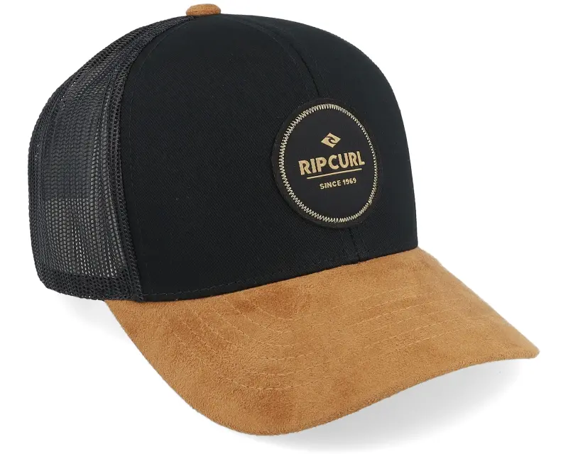 Rip Curl Routine Curve Black/Tan Trucker online