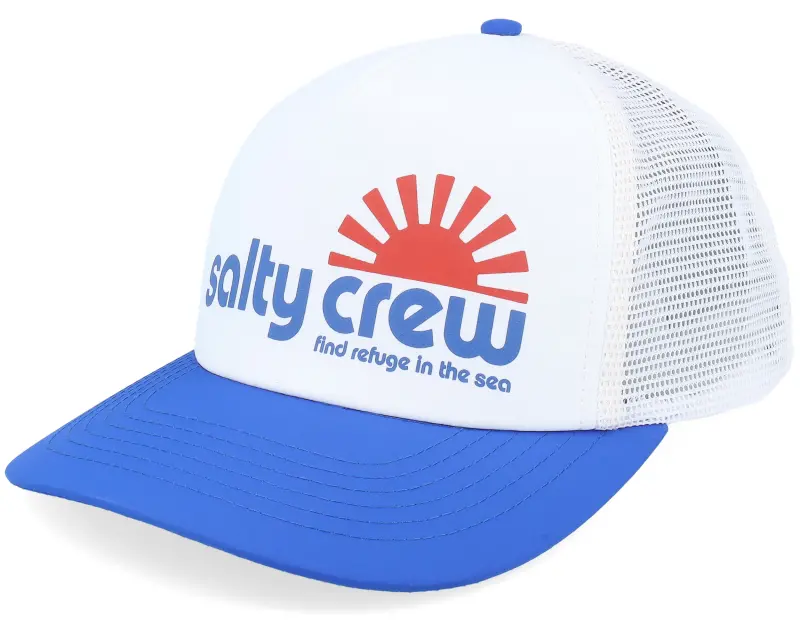 Salty Crew Fun In The Sun Off White/Bold Blue A-Frame Trucker online