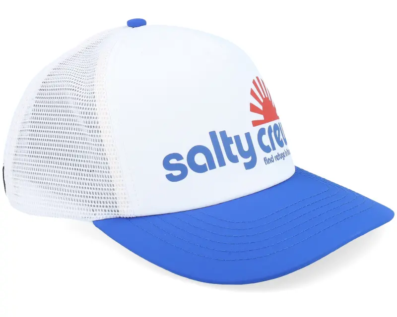 Salty Crew Fun In The Sun Off White/Bold Blue A-Frame Trucker online