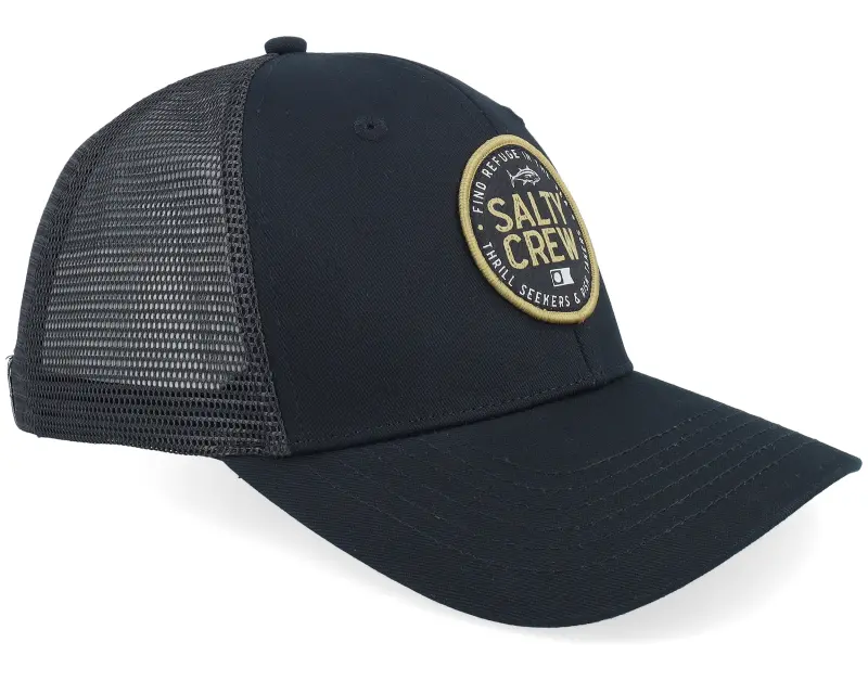 Salty Crew Legendary Retro Black Trucker online