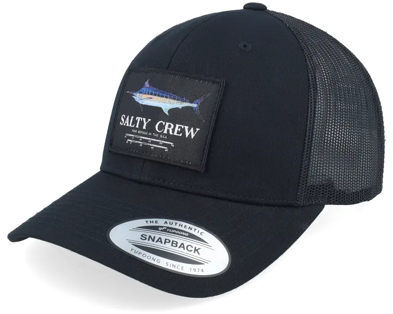 Salty Crew Marlin Mount Retro Black Trucker online