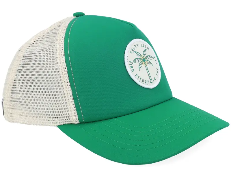 Salty Crew Queen Palm Kelly Green Trucker online