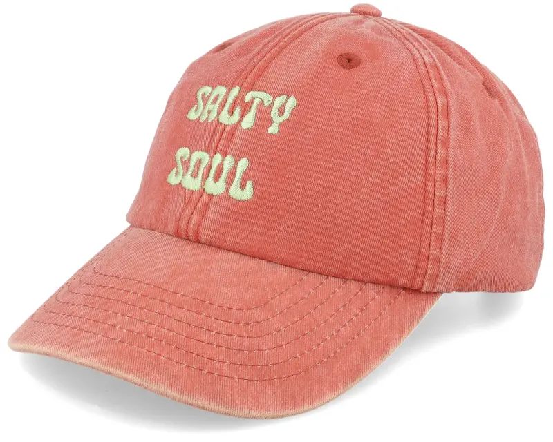 Salty Soul Green Logo Orange Dad Cap online