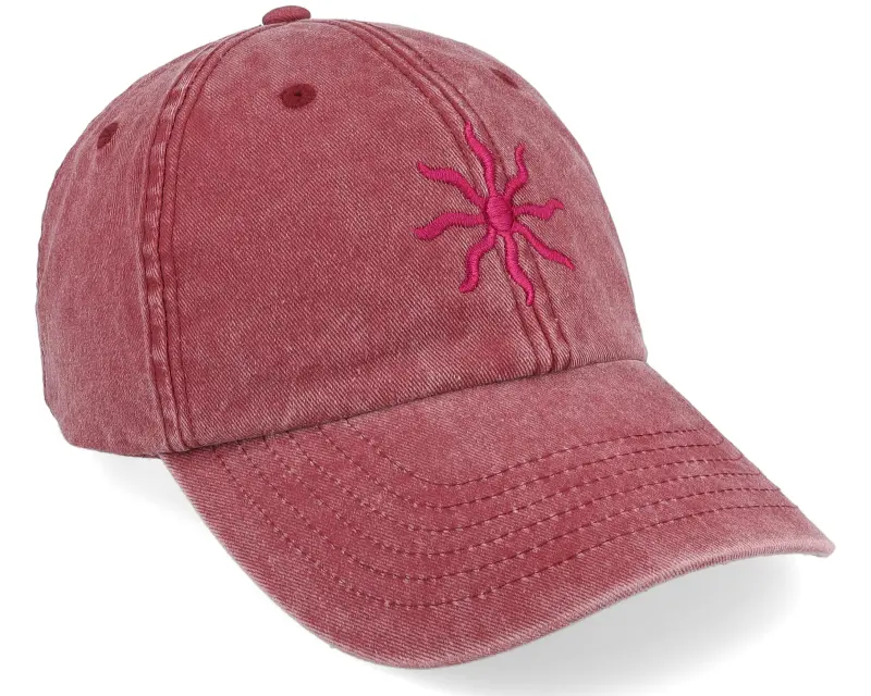 Salty Soul Red Sun Logo Red Dad Cap online