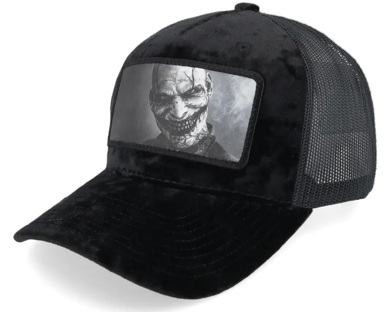 Scenes Evil Grin Velvet Black/Black A-frame Trucker online