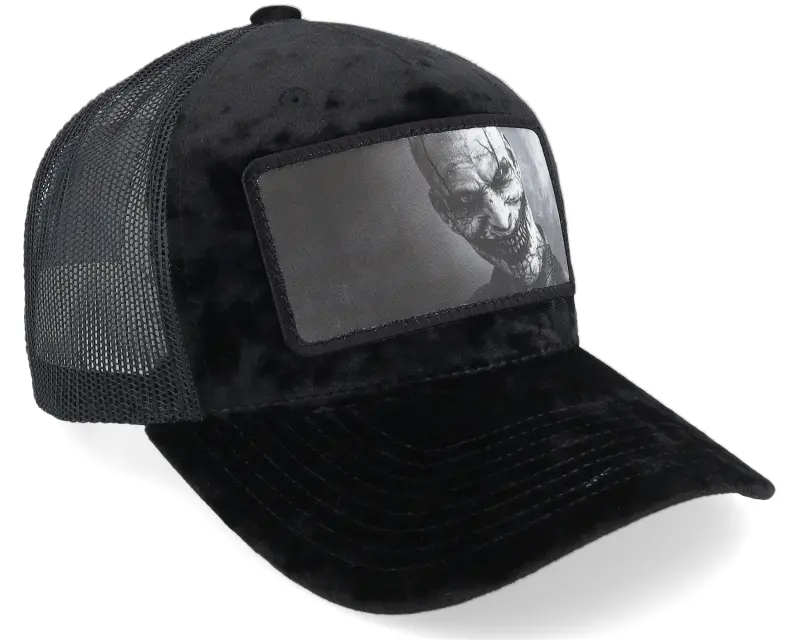 Scenes Evil Grin Velvet Black/Black A-frame Trucker online