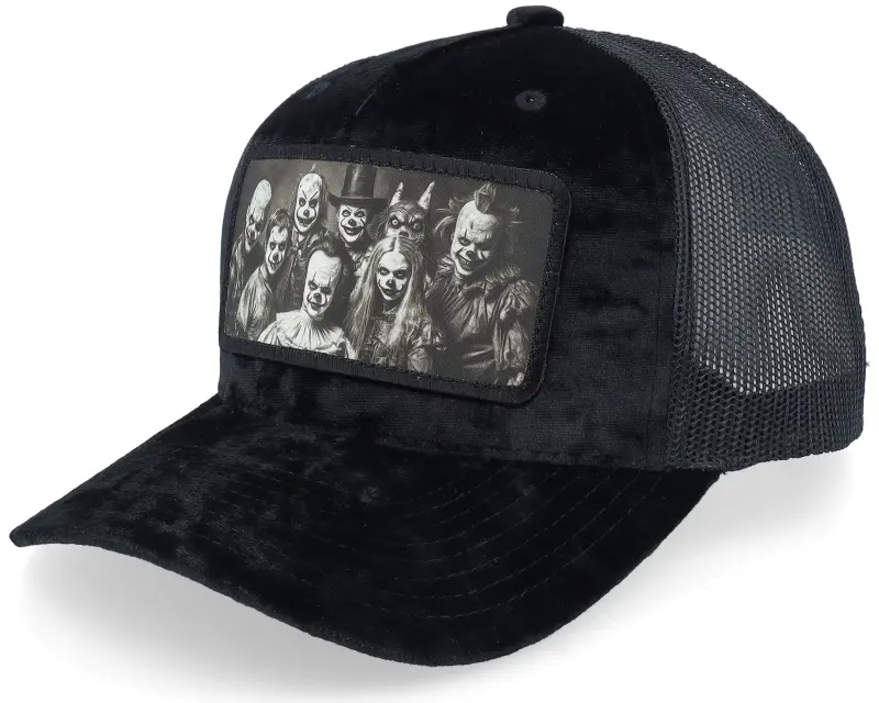 Scenes Family Horror Velvet Black/Black A-frame Trucker online