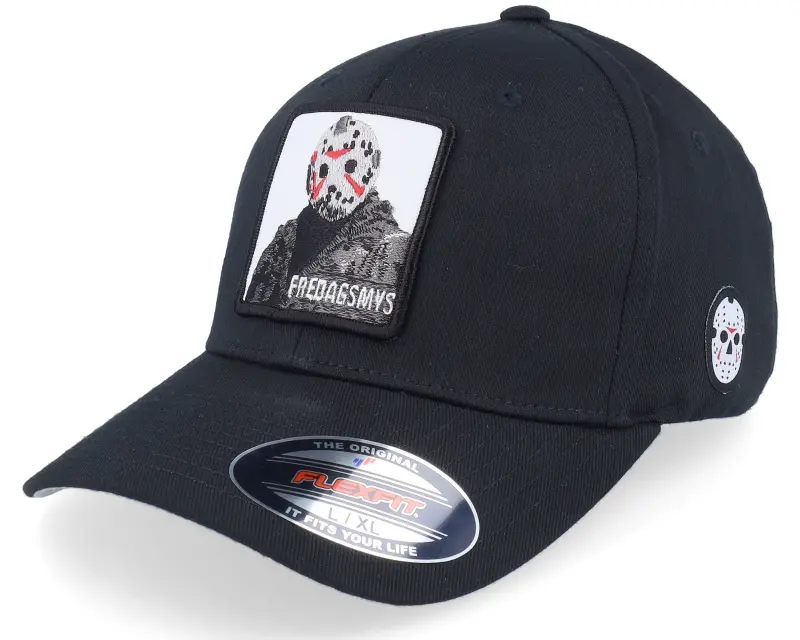 Scenes Fredagsmys Wooly Combed Black Flexfit online