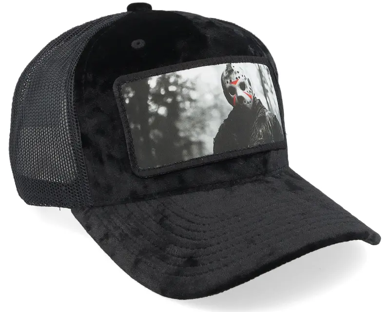 Scenes Jayson Killer Velvet Black/Black A-frame Trucker online