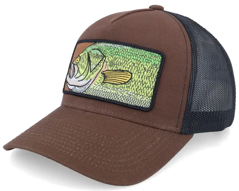 Skillfish Big Black Bass Box Canvas Brown/Black A-frame Trucker online
