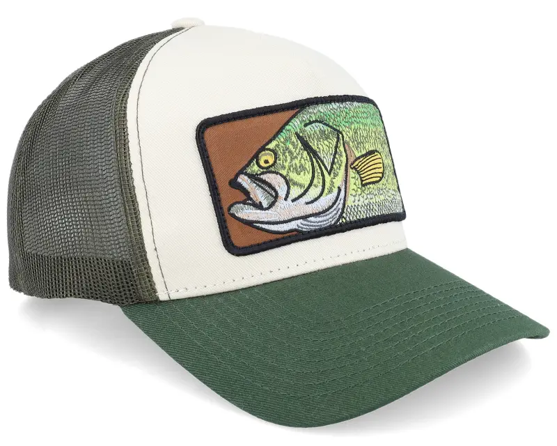 Skillfish Big Black Bass Box Stone/Olive/Dark Green A-Frame Trucker online