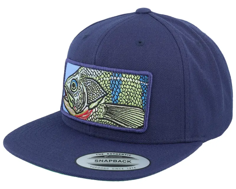 Skillfish Big Perch Box Classic Navy Snapback online