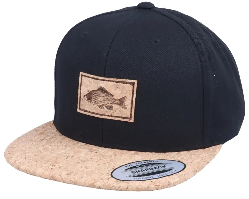 Skillfish Carp Fish Patch Black/Cork Snapback online