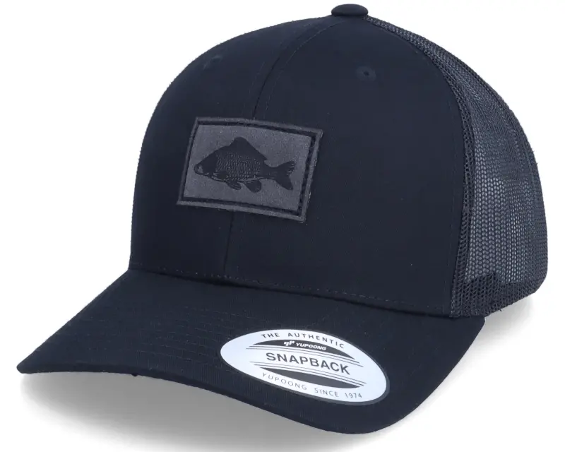 Skillfish Charcoal Carp Fish Patch Black Trucker online