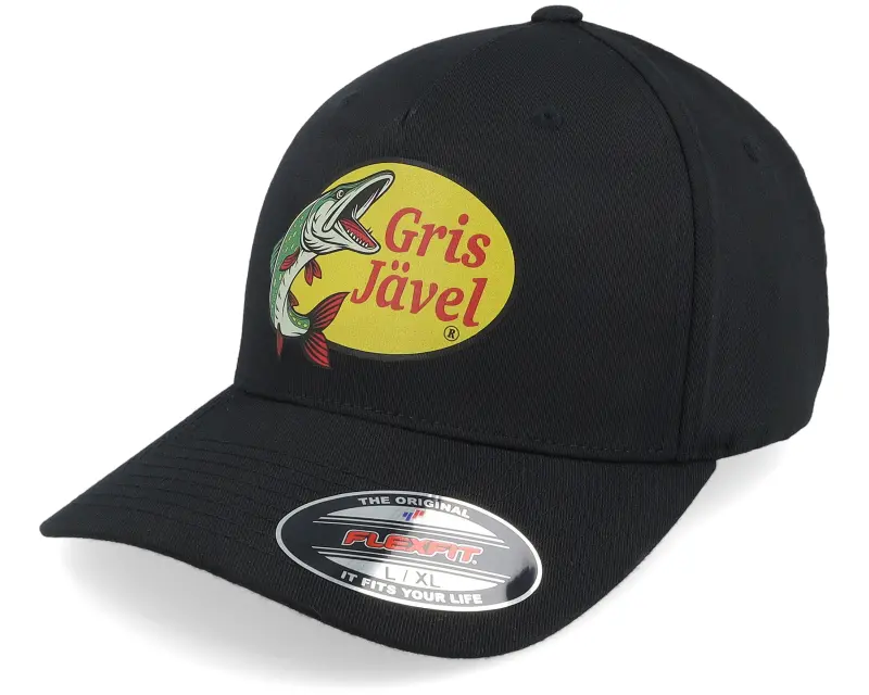 Skillfish Grisjävel Black A-frame Flexfit online