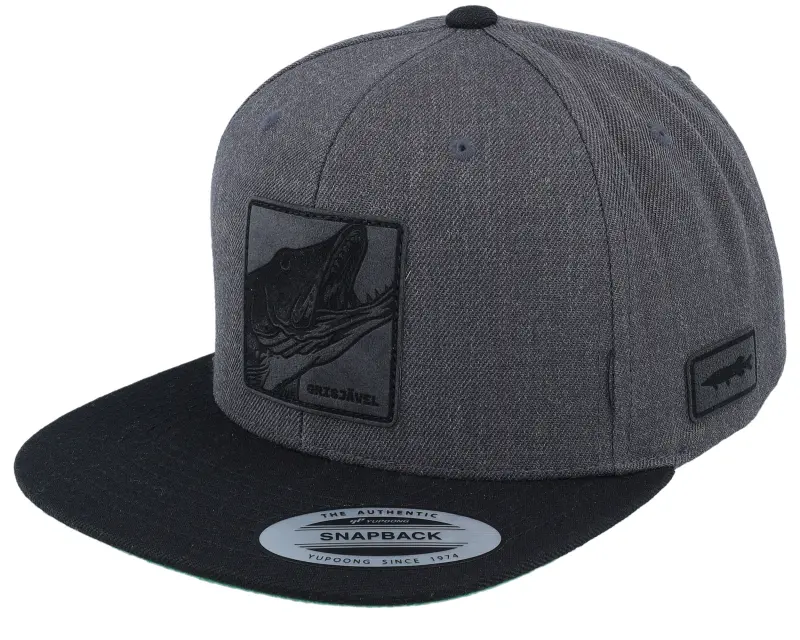 Skillfish Grisjävel Laser Charcoal/Black Snapback online