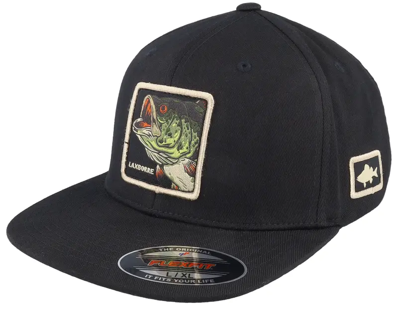 Skillfish Laxborre Flat Brim Black Fitted Flexfit online