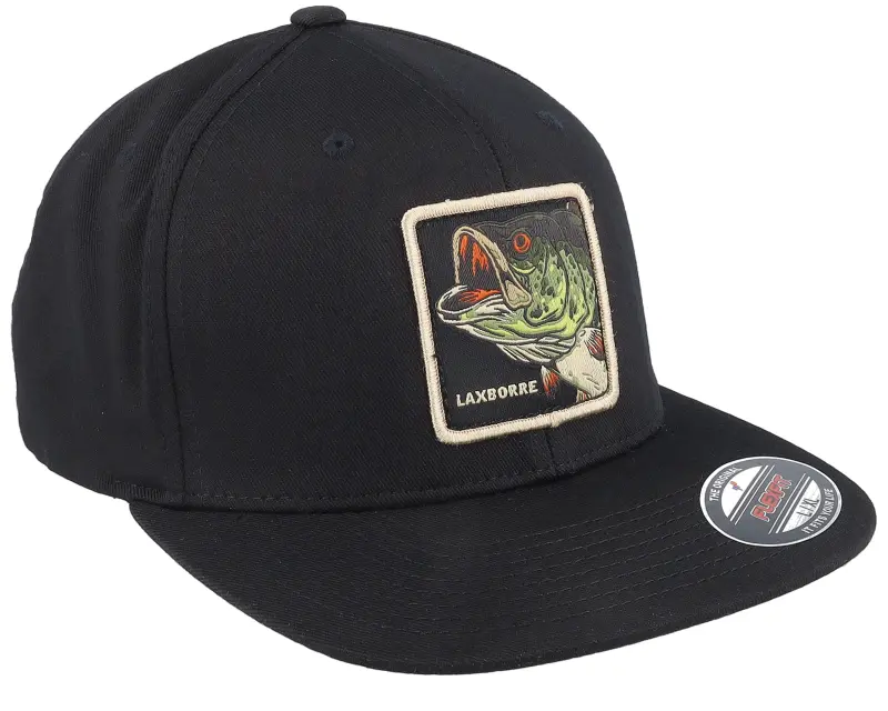 Skillfish Laxborre Flat Brim Black Fitted Flexfit online
