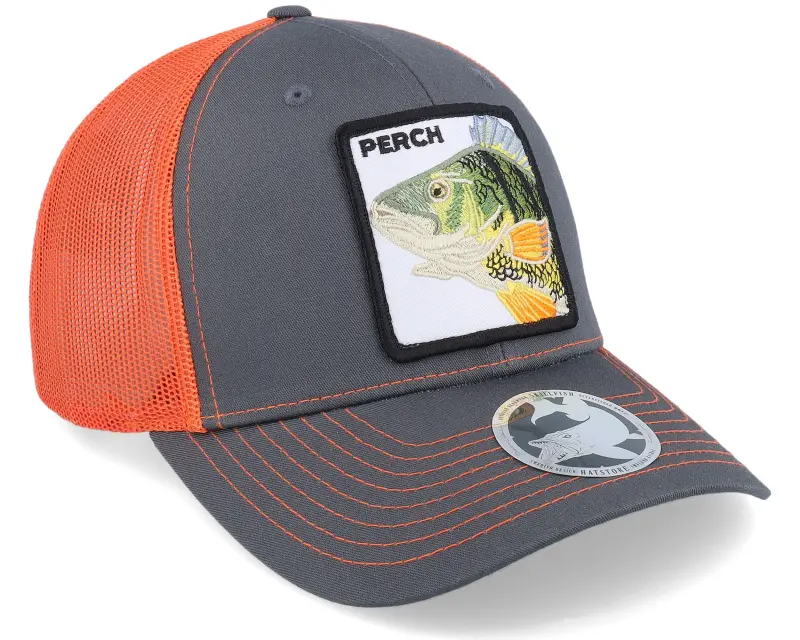 Skillfish Perch Pro Fishing 112 Split Charcoal/Orange Trucker online