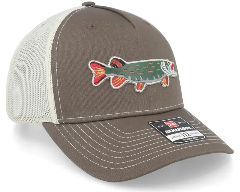 Skillfish Pike Applique 112 Split Choco Chip/Birch Trucker online