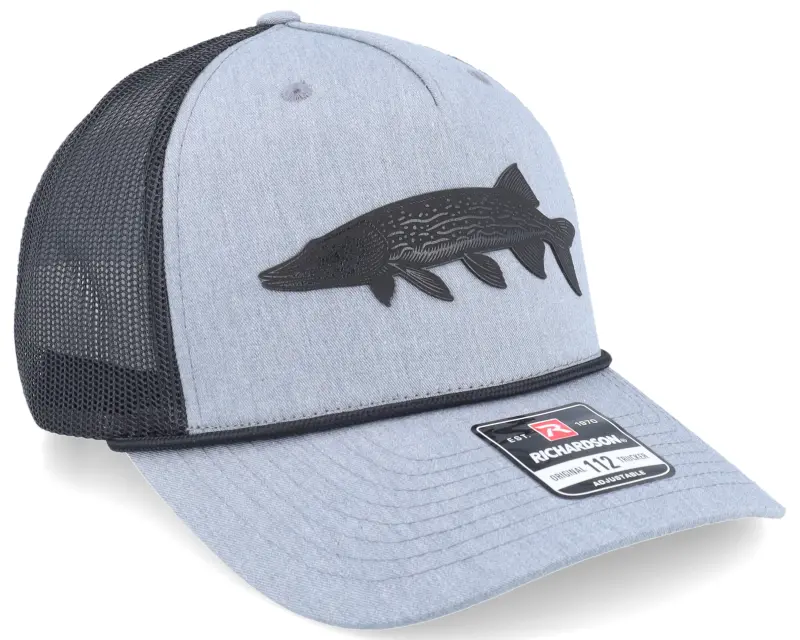 Skillfish Pike Figure 112fpr Heather Grey/Black/Black Rope A-Frame Trucker online