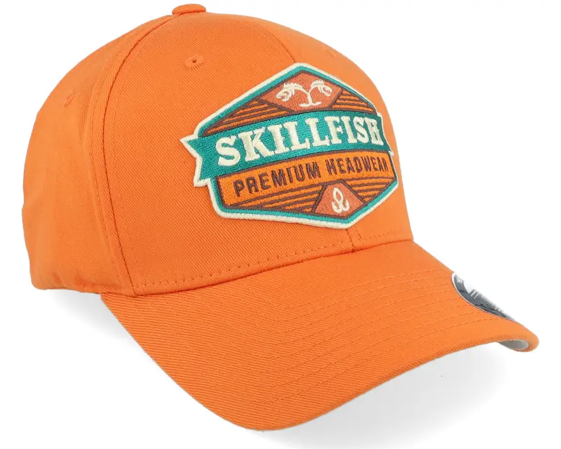 Skillfish Terraflame Logo Orange Wooly Combed Flexfit online
