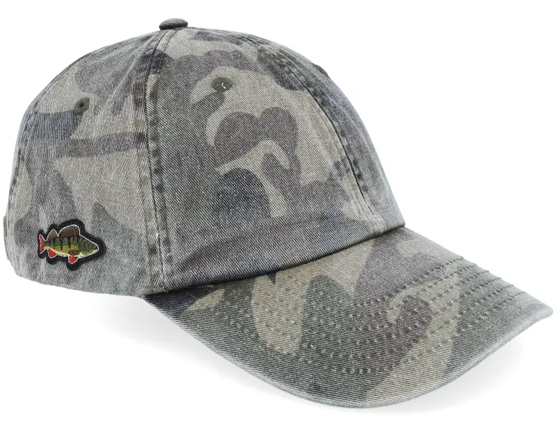 Skillfish Tiny Perch Vintage Washed Jungle Camo Dad Cap online