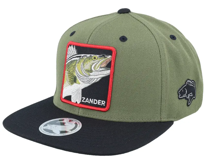 Skillfish Zander Box Olive/Black Snapback online