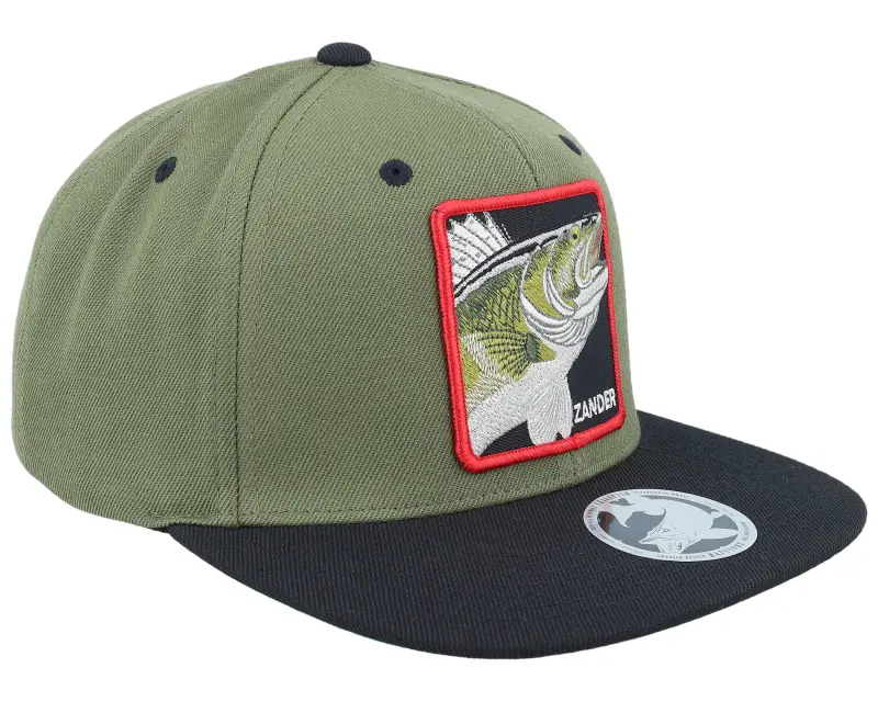 Skillfish Zander Box Olive/Black Snapback online