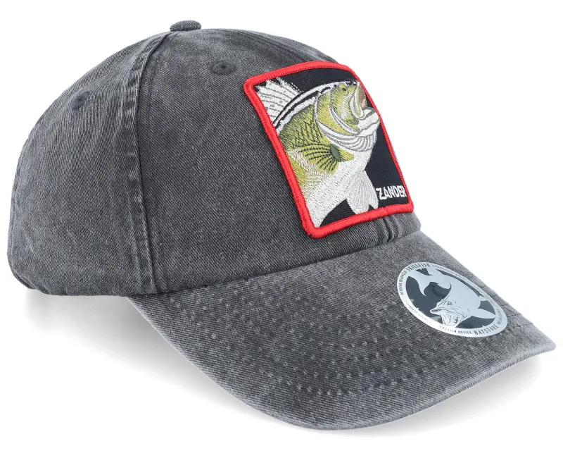 Skillfish Zander Box Vintage Washed Black Dad Cap online