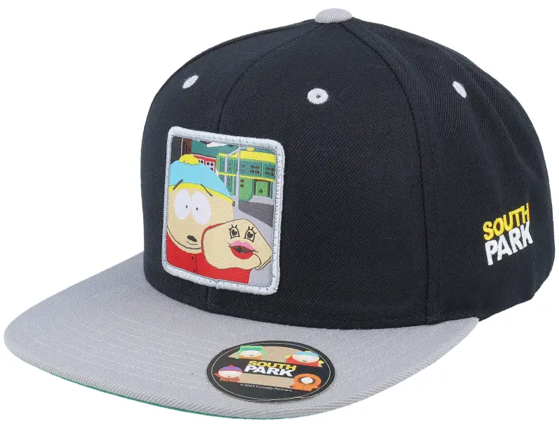 South Park Cartman Hand Puppet Patch Black/Grey Snapback online