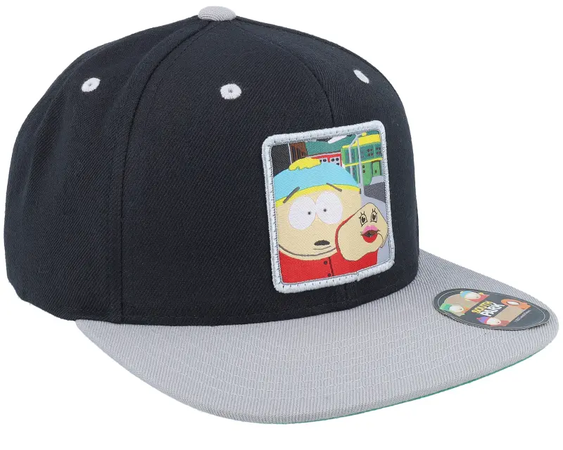 South Park Cartman Hand Puppet Patch Black/Grey Snapback online