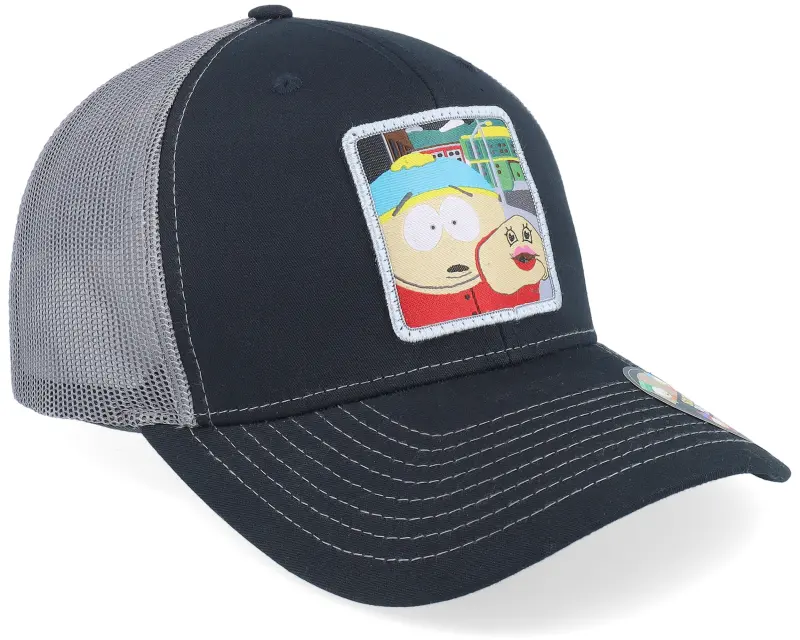 South Park Cartman Hand Puppet Patch Black/Grey Trucker online