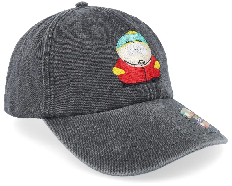 South Park Eric Cartman Washed Black Dad Cap online