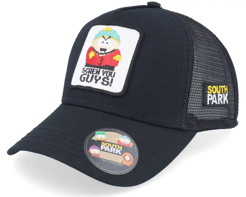 South Park Screw You Guys Cartman Patch Black Trucker online