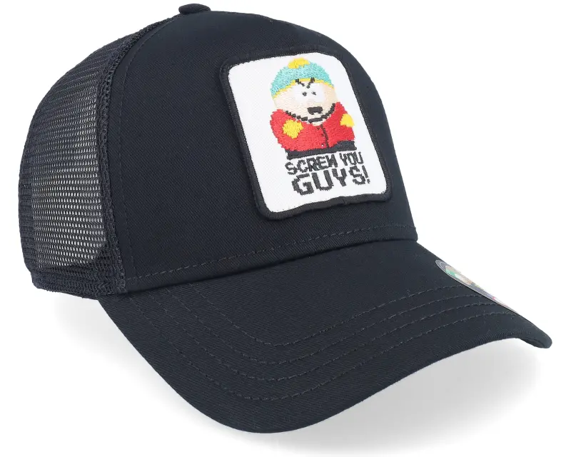 South Park Screw You Guys Cartman Patch Black Trucker online