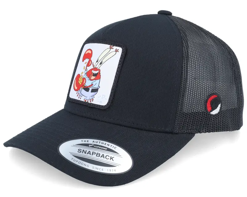 SpongeBob Mr Krabs Black A-Frame Trucker online