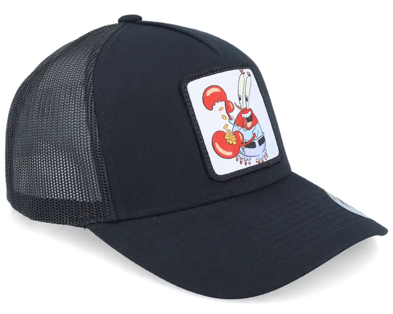 SpongeBob Mr Krabs Black A-Frame Trucker online