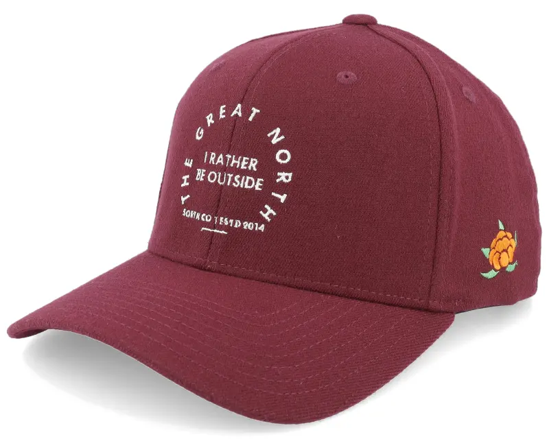 SQRTN Circle 120 Cap Burgundy Adjustable online
