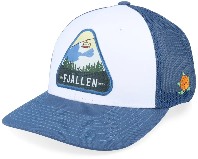 SQRTN Gondolen Low White/Blue Trucker online