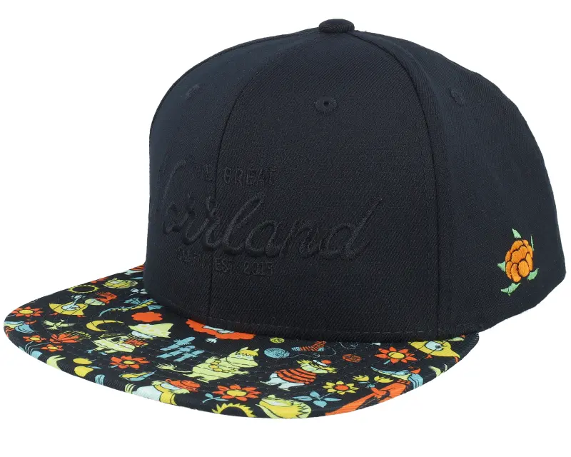 SQRTN Great Norrland Cap Mumin Retro Black Snapback online