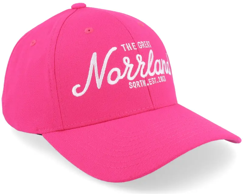 SQRTN Great Norrland Hooked Cap Hot Pink Adjustable online