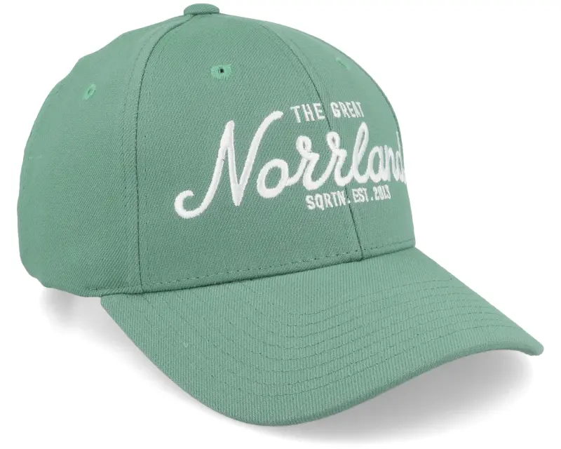 SQRTN Great Norrland Hooked Cap Shadow Green Adjustable online