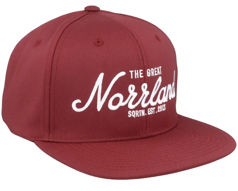 SQRTN Great Norrland Maroon Snapback – Sqrtn online