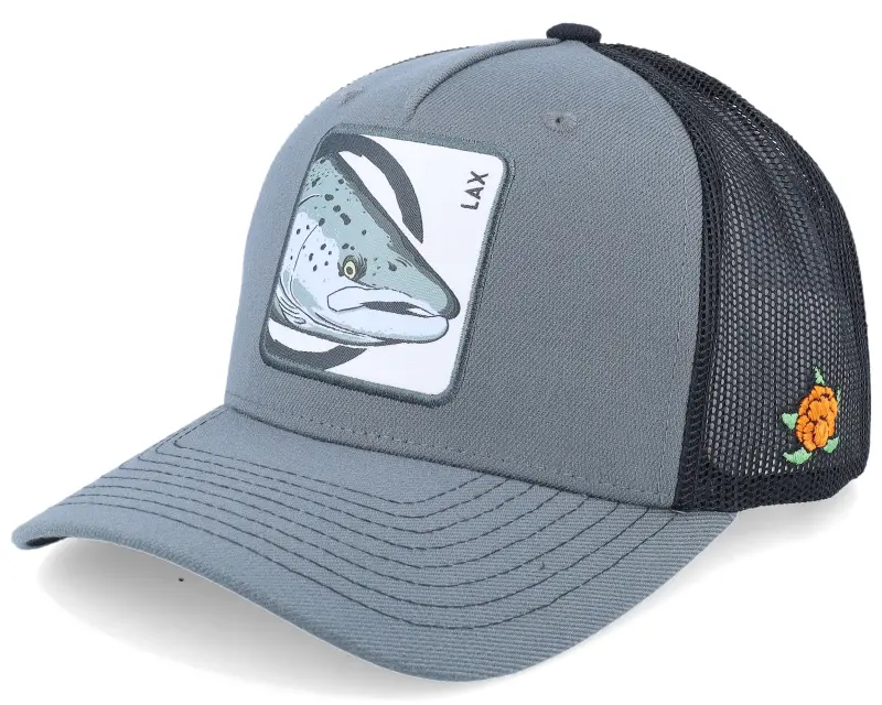 SQRTN Lax Cap Dark Grey A-Frame Trucker online