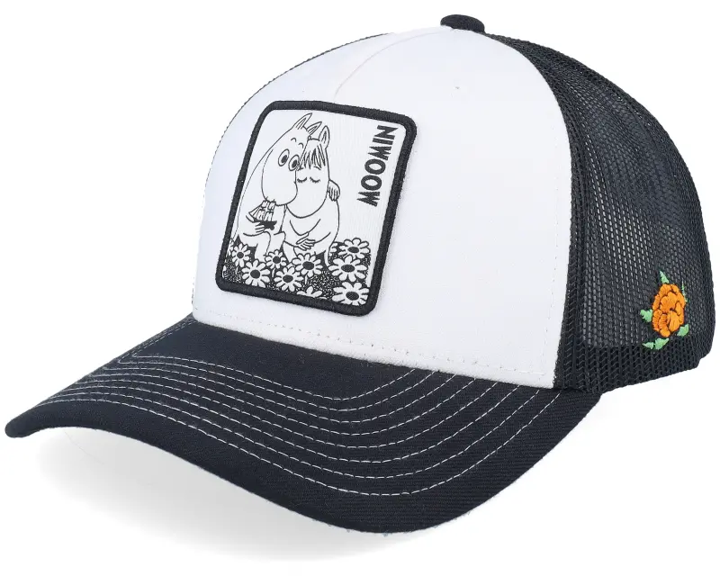 SQRTN Love Moomin White/Black Trucker online